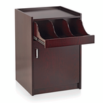 Was Germany Besteckstation, 55 x 55 x 81,5 cm, furnier, lackiert, Holz