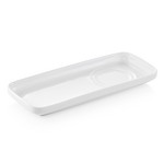 Was Germany Platte Set HAMBURG SYSTEM, für 4866 018 & 4865 029, 23,5 x 9 x 2,5 cm, Set á 6 Stück, Porzellan