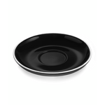 Was Germany Doppiountertasse Set ITALIA BLACK, für 4998 018, Set á 6 Stück, Porzellan