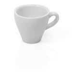 Was Germany Espresso Obertasse Set ITALIA WHITE, 90 ml, Set á 6 Stück, Porzellan