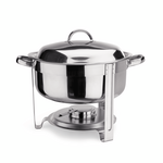 Essentials Suppen Chafing Dish, 7,5 ltr., Ø 33 cm, Höhe 33 cm, Chromnickelstahl