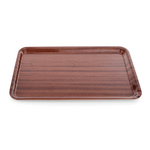 Essentials Tablett GN 1/1 TRAY 90, 53 x 32,5 x 1,5 cm, non slip, MDF Holzoptik