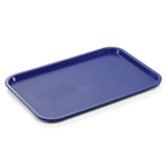 Was Germany Tablett FAST FOOD, 35 x 27 x 2 cm, blau, Polypropylen