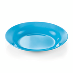 Essentials Teller Set, tief, Ø 20 cm, blau, Set á 12 Stück, Melamin