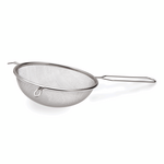 Essentials Küchensieb Set, Ø 18 cm, Maschenweite 1,5 mm, Set á 4 Stück, Chromnickelstahl