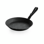 Was Germany Brat-/Servierpfanne IRON PAN 22, mit gebogenem Hakenstiel, Ø 20 cm, Eisen