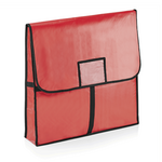 Was Germany Isoliertasche für 2 Pizzen, 58 x 58 x 11 cm, rot, Kunststoff, Aluminium