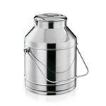 Was Germany Transportkanne mit Tragebügel, 25 ltr., Ø 33,5 cm, Chromnickelstahl