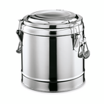 Was Germany Thermospeisetransportbehälter, 8 ltr., Ø 26 cm, Chromnickelstahl