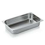 Essentials GN Behälter Set GN 1/1-100 mm, Set á 6 Stück, Chromnickelstahl