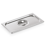 Essentials GN Deckel Set GN 1/3, Set á 6 Stück, Chromnickelstahl