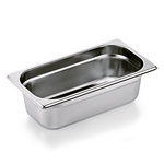 Essentials GN Behälter Set GN 1/3-100 mm, Set á 6 Stück, Chromnickelstahl