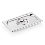 Essentials GN Deckel Set GN 1/4, Set á 6 Stück, Chromnickelstahl