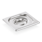 Essentials GN Deckel Set GN 1/6, Set á 6 Stück, Chromnickelstahl