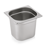 Essentials GN Behälter Set GN 1/6-150 mm, Set á 6 Stück, Chromnickelstahl