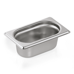 Essentials GN Behälter Set GN 1/9-065 mm, Set á 6 Stück, Chromnickelstahl