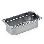 Was Germany GN Behälter GN CORE 1/3-100 mm, mit U-Ecken, Chromnickelstahl