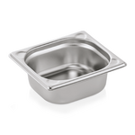Was Germany GN Behälter GN CORE 1/6-065 mm, mit U-Ecken, Chromnickelstahl