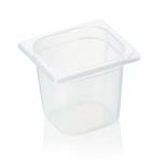 Was Germany GN Behälter GN 89 1/6-150 mm, mit Skalierung, Polypropylen