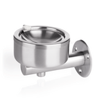 Was Germany Wandascher mit Klappmechanismus, Ø 12 cm, Chromnickelstahl