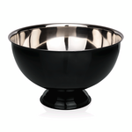 Was Germany Champagnerkühler, Ø 38 cm, Höhe 23 cm, 10 ltr., schwarz lackiert, Chromnickelstahl