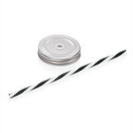 Was Germany Limobecher Caro Set Deckel, mit Trinkhalm, Set á 6 Stück, silber, Weißblech