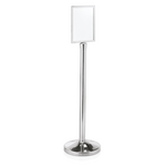 Was Germany Schilderhalter CLASSIC, DIN A4 für Zylinder, hochglanzpoliert Edelstahl