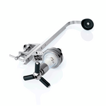 Was Germany Regalhalterung für Flaschen, verstellbar 24 bis 34 cm, mit 2 cl Dosiergerät, Aluminium, Kunststoff