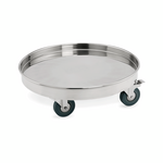 Was Germany Transporttrolley 4452 400, Ø 42 cm, Chromnickelstahl