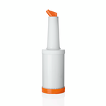 Was Germany Dosier- und Vorratsflasche SPEED BOTTLE, 0,85 ltr., orange, Ø 9 cm, Polypropylen