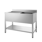 Vaiotec Topline Spültisch / 1 Becken rechts + Abtropffläche, 1200 x 700 mm