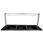 SARO Spuckschutzwand zum Bain Marie Trolley BTS-2