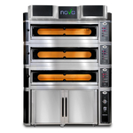 GMG Pizzaofen NOVA PFN 10570-3M Vollschamott 6+6+6 x 35 cm Ø, Ausführung: PFN 10570-3M