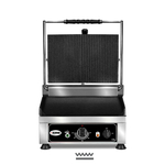 GMG Kontaktgrill KG2525G, oben gerillt, unten glatt, Grillfläche: Oben gerillt, unten glatt