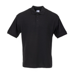 Unisex Poloshirt schwarz M
