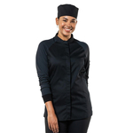 Chaud Devant Sorella UFX Damen Kochjacke schwarz Größe M