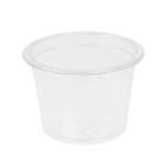 Vegware kompostierbarer runder Deli Becher 28ml (5000 Stück)