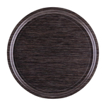 Roltex Original rundes Serviertablett antirutsch Wenge 45cm
