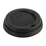 Fiesta Recyclable Deckel für 340ml- und 455ml-Heißgetränkebecher schwarz (50 Stück)