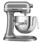 KitchenAid Schwere Standmixer Mit Schüssel 6,6Ltr Silber 5KSM70JPXBCU