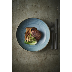 Churchill Stonecast Raw Evolve Coupe-Teller, Blaugrün, 220 mm (12 Stück)