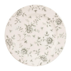 Churchill Vintage Prints Rose Chintz Profilplatten, Grau, 276 mm (6 Stück)