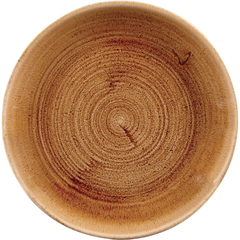 Churchill Stonecast Patina Coupe-Platten, Vintage-Kupfer, 165 mm, (12 Stück)