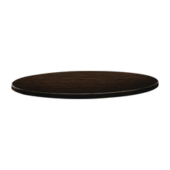 Topalit Classic Line runde Tischplatte Wenge 70cm