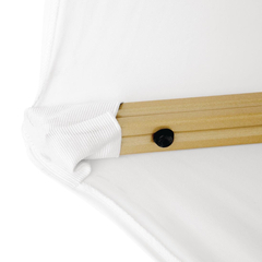 Bolero Stuhlüberzug weiß