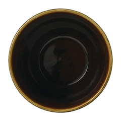 Churchill Super Vitrified Nourish Black Onyx Zweifarbige Chip-Becher, 291 ml, (12 Stück)