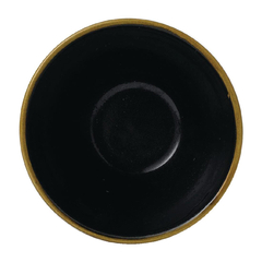 Churchill Super Vitrified Nourish, tiefe Schalen, zweifarbig, Zimtbraun, 102 mm (12 Stück)