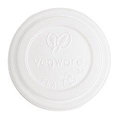 Vegware 62-Serie CPLA-Deckel (2000 Stück)