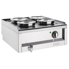 Buffalo 600 Serie 4 Topf Bain Marie