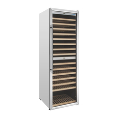 Polar G-Series Dual Zone Weinkühlschrank Edelstahl - 172 Flaschen